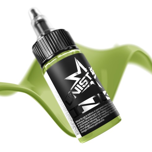 Green Whisper - UNISTAR INK - 30 ml - Colore Tattoo REACH