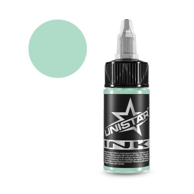 Mint Green - UNISTAR INK - 30 ml - Colore Tattoo REACH 2