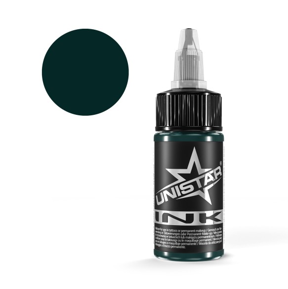 Muted Green - UNISTAR INK - 30 ml - Colore Tattoo REACH