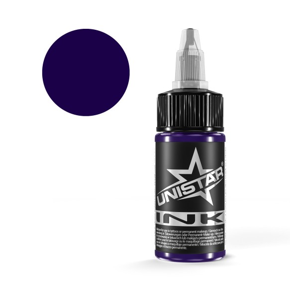 Nightshade Blue - UNISTAR INK - 30 ml - Colore Tattoo REACH