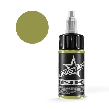 Olive Night - UNISTAR INK - 30 ml - Colore Tattoo REACH 2