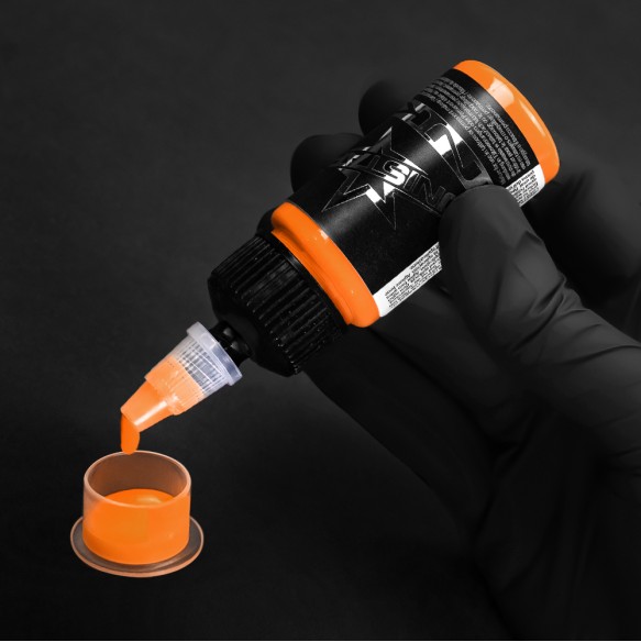 Orange - UNISTAR INK - 30 ml - Colore Tattoo REACH