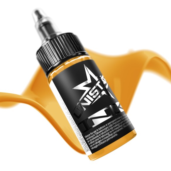 Pure Orange - UNISTAR INK - 30 ml - Colore Tattoo REACH