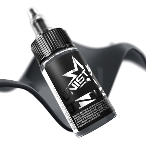 Solid Gray -5 - UNISTAR INK - 30 ml - Colore Tattoo REACH