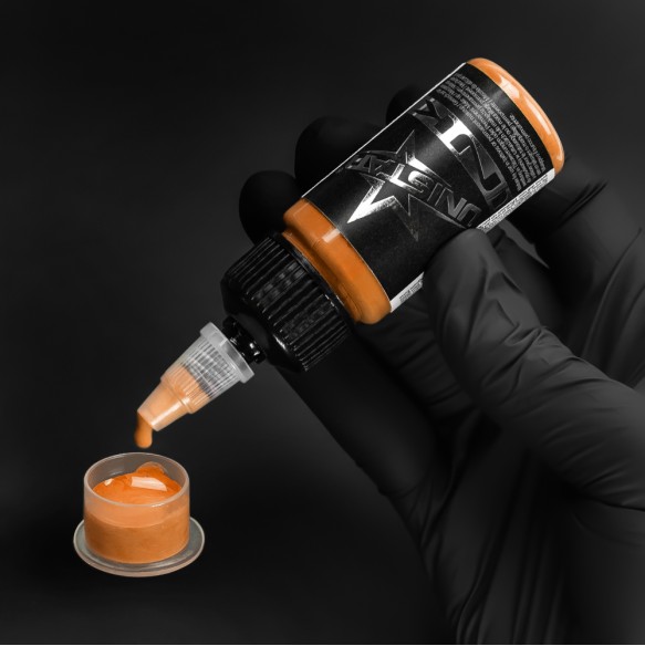 Top Basic Light Orange - UNISTAR INK - 30 ml - Colore Tattoo REACH