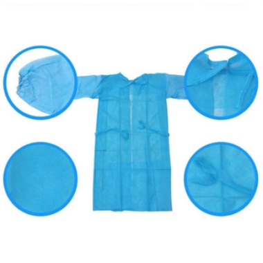 Camice Monouso Blu in TNT - 1 pz 2