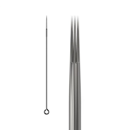 05 RL (Round Liner) 0,30 mm Long Taper - Aghi Tradizionali Tattoo Dormouse - 50 pz