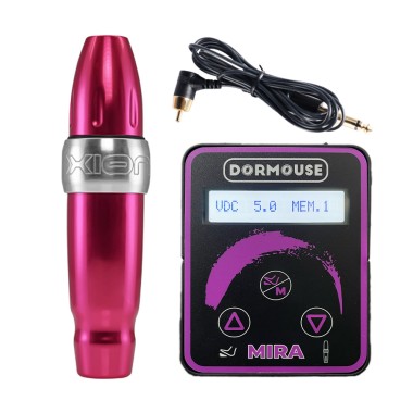 Kit Xion S + Dormouse Mira Power Supply + Cavo - Kit Dermografo PMU 2