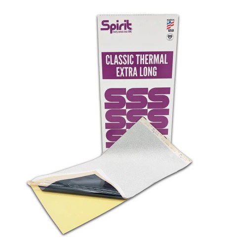Spirit Classic Thermal Extra Long - Carta Termica per Stencil Tattoo Viola - 21,6 x 40,6 cm - 20 pz